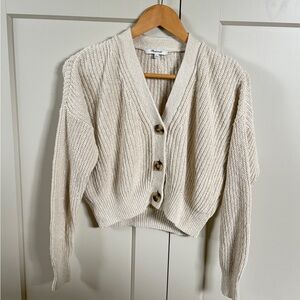 Madewell cream 100% cardigan